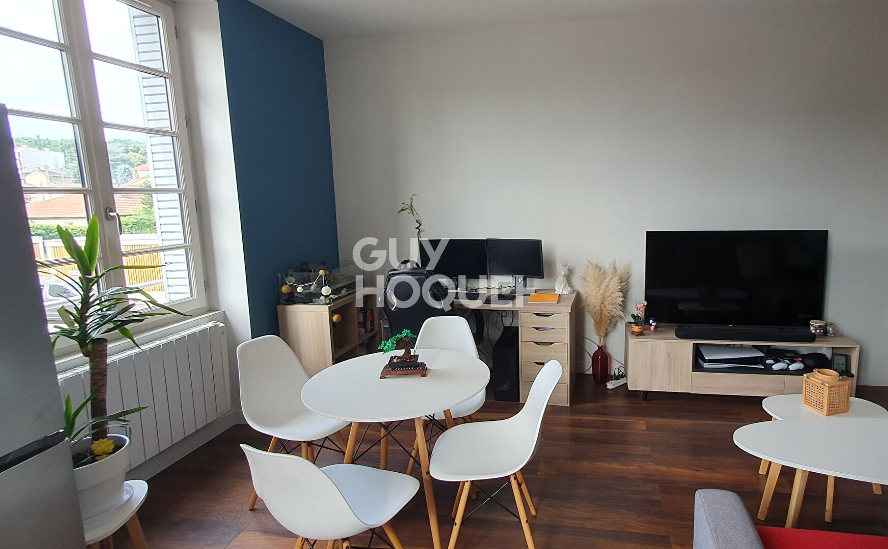 Oullins : Appartement T2 rénové à 10 mn du métro