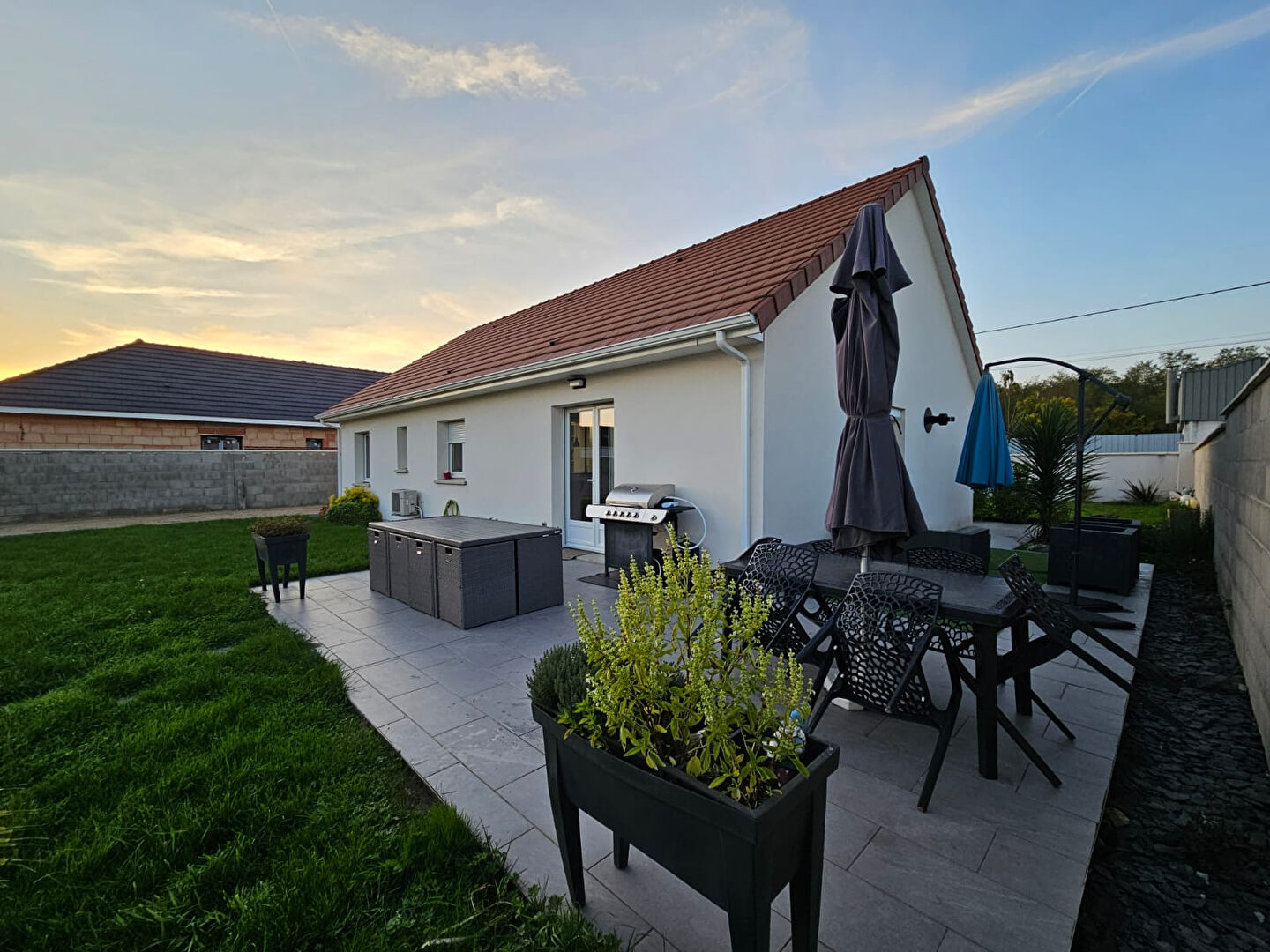 Maison de plain-pied 4 pièces