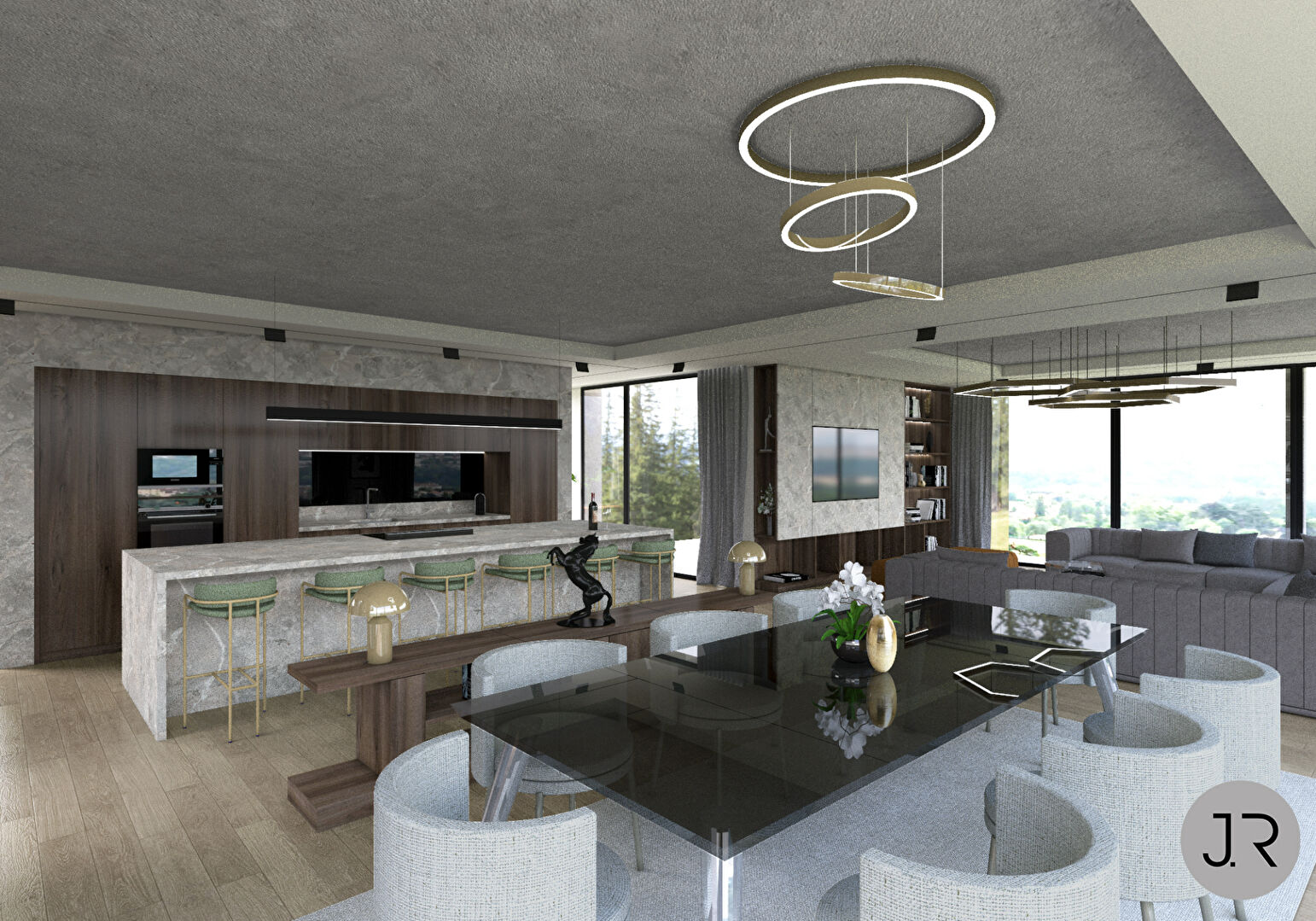 Terrain d'exception ! Vue dominante sur Lyon et les Monts d'Or ! 3 850 m²