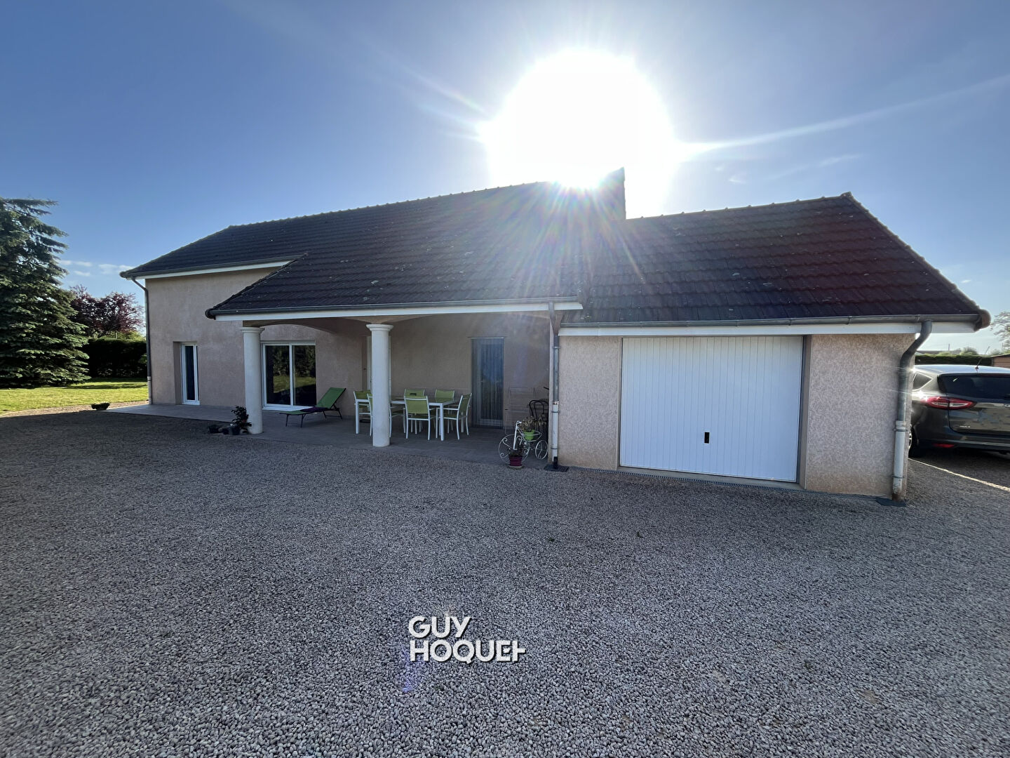 Maison de plain-pied avec belles prestations ? Au calme
