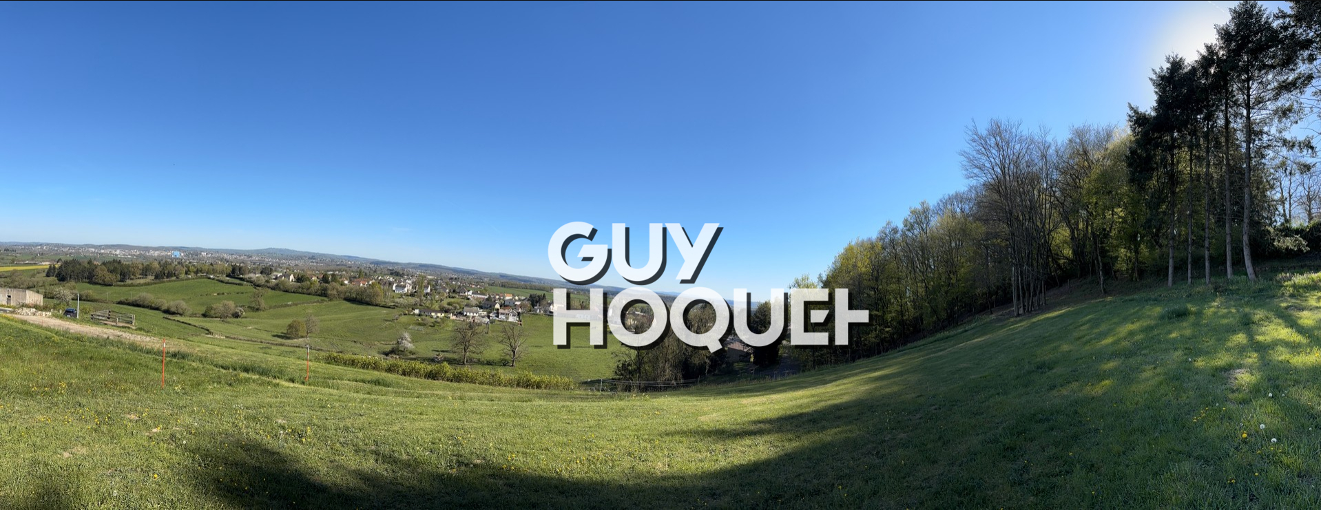 RARE À LA VENTE ? TERRAIN AVEC VUE PANORAMIQUE