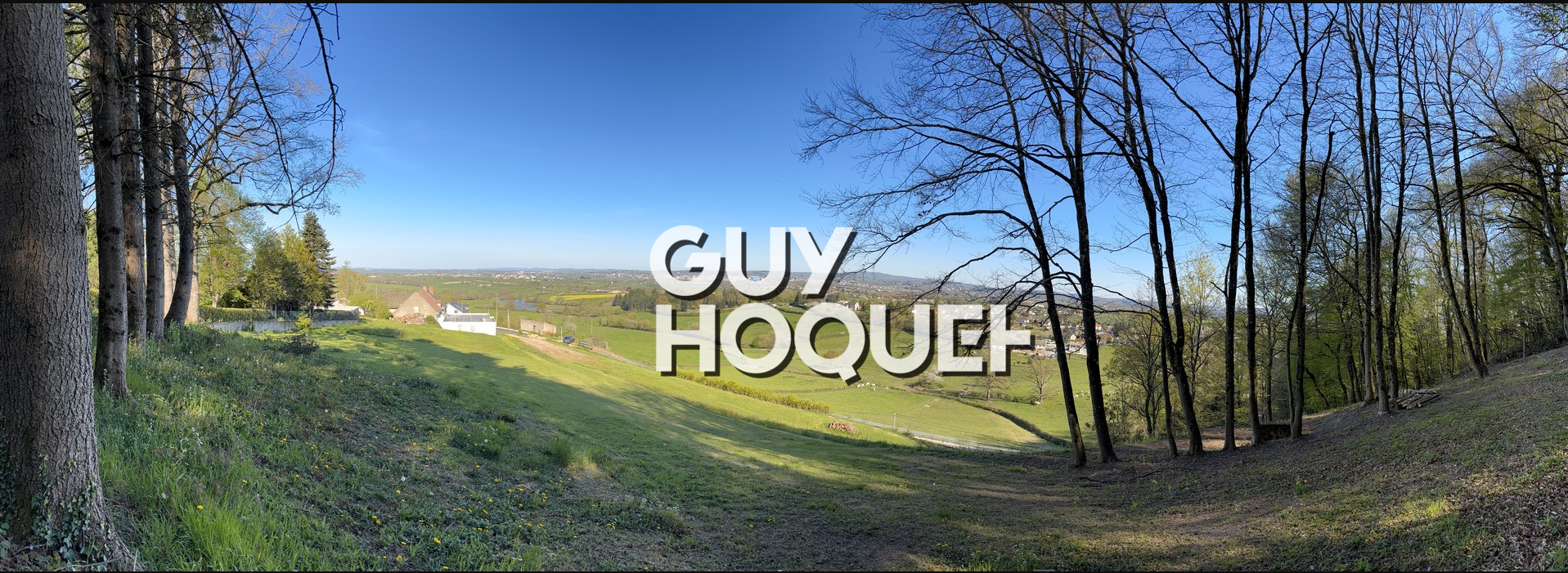 RARE À LA VENTE ? TERRAIN AVEC VUE PANORAMIQUE