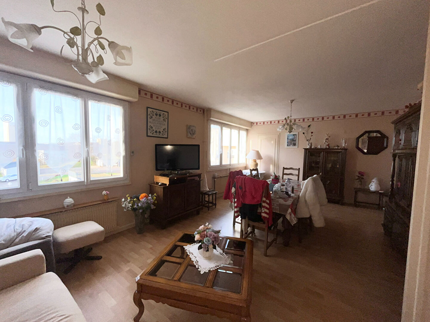 Appartement T4 avec garage et cave