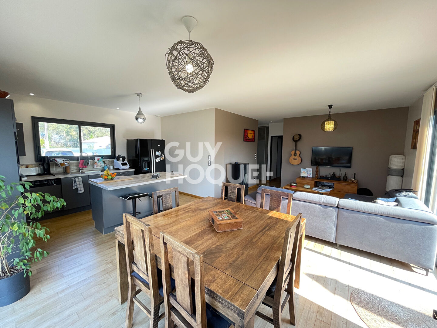 Maison bois récente 3 chambres dans secteur recherché