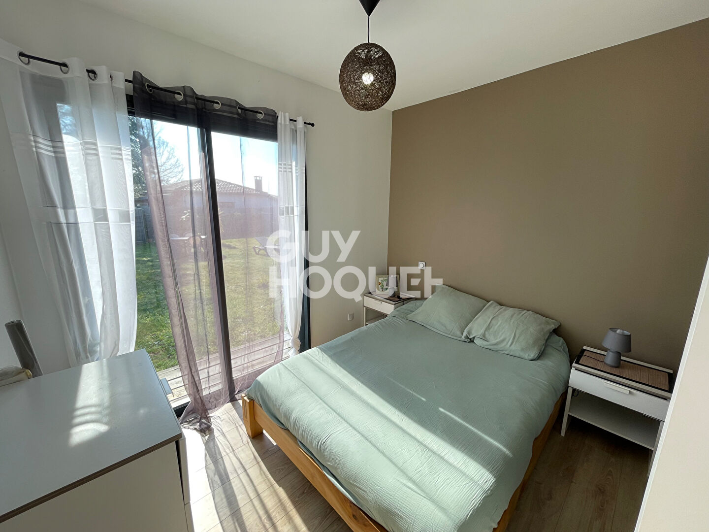 Maison bois récente 3 chambres dans secteur recherché