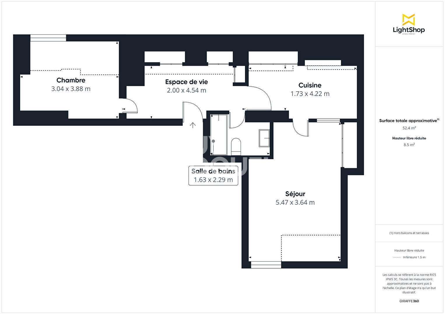 2/3 pièces - Faubourg Saint-Denis / Petites Ecuries