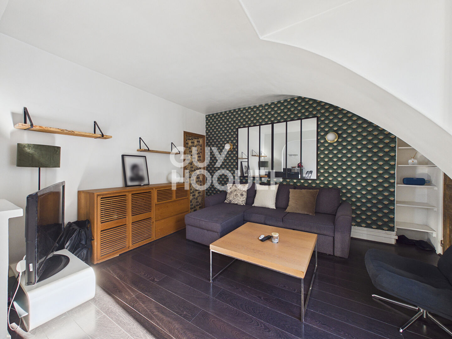 Superbe 2 pièces - Dernier étage - M° Quatre Septembre