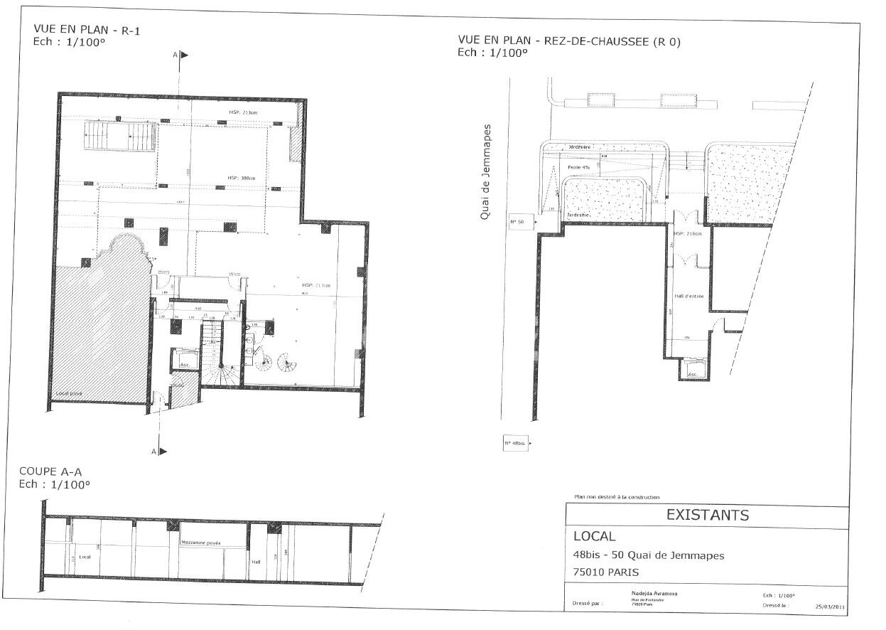 Local, 540m² , Paris Xème