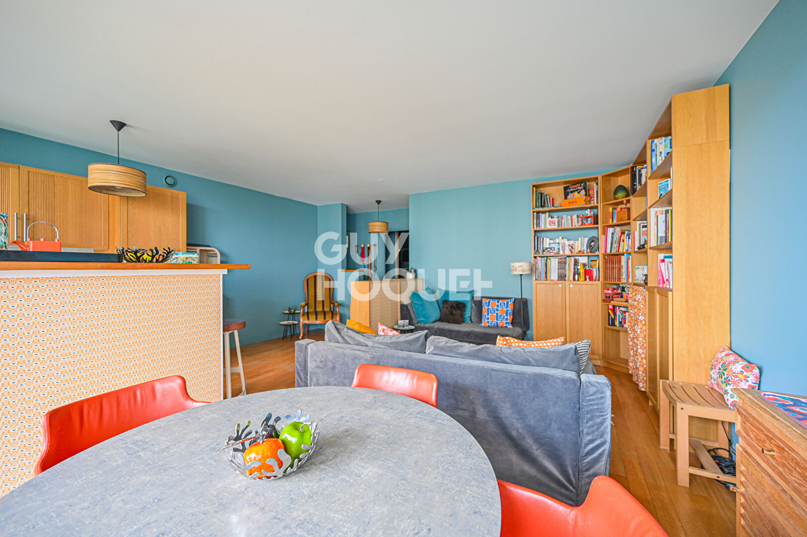 Appartement Pantin 3 pièce 66 m² sur canal