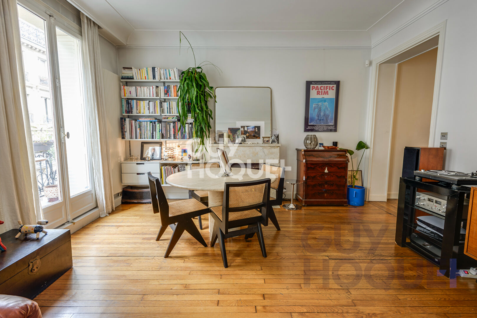 Charmant 3 pièces - 74 m² rue Marcadet avec balcon
