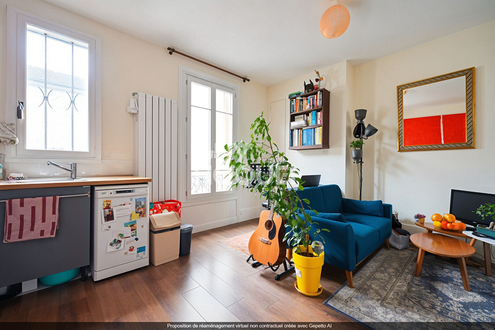 Appartement  2 pièces de 32,94 m2