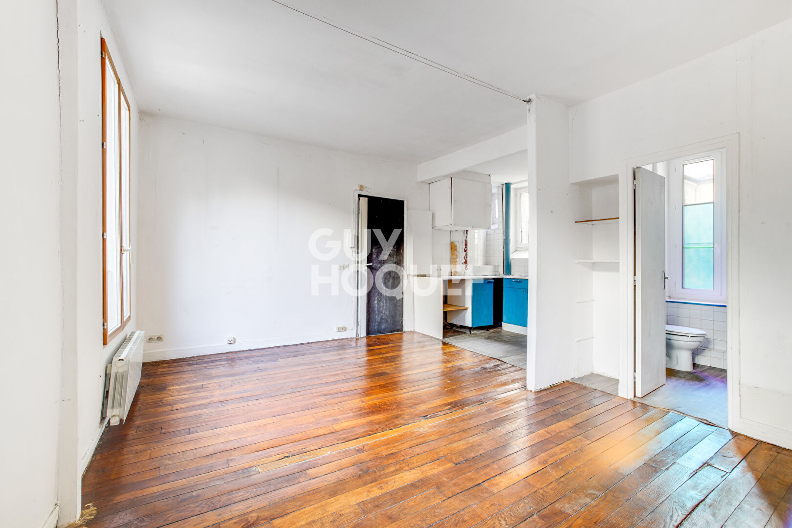 Studio de 29.5m²  aménageable en 2 pièces