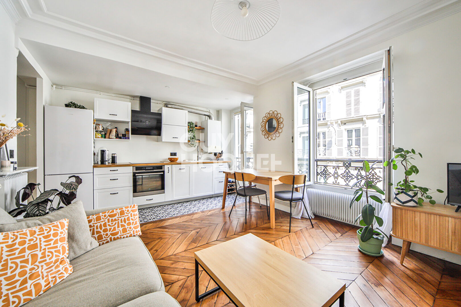 Appartement Paris 2 pièce(s) 40.88 m2
