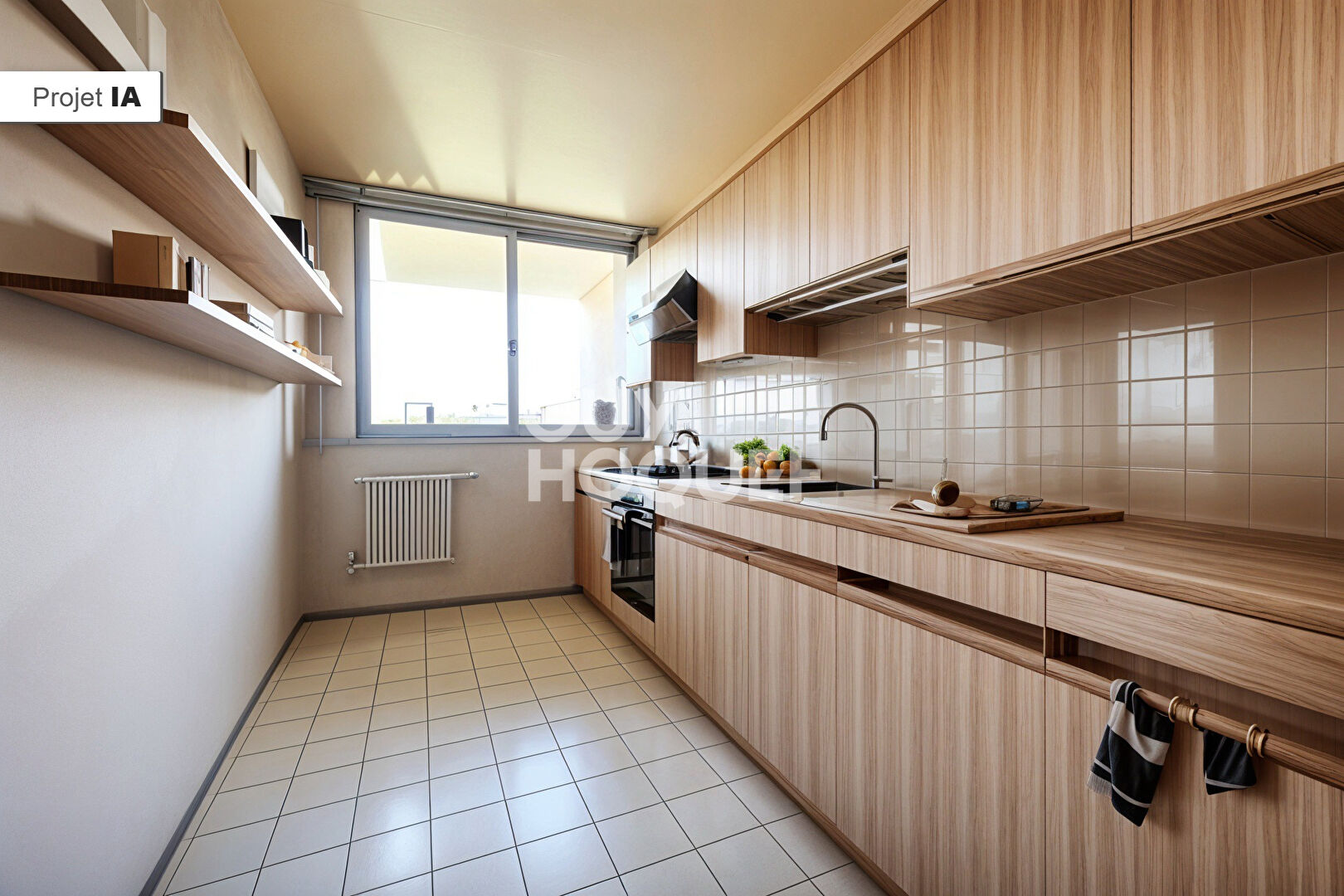 2 pièces vue canal de l'Ourcq