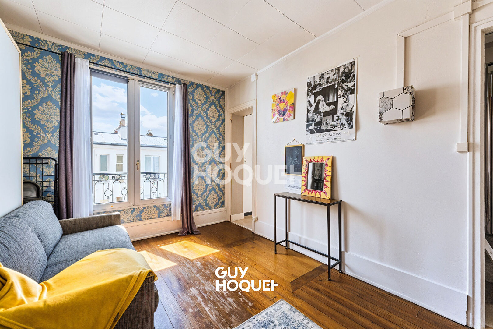 Appartement Paris 1 pièce(s) 16 m2