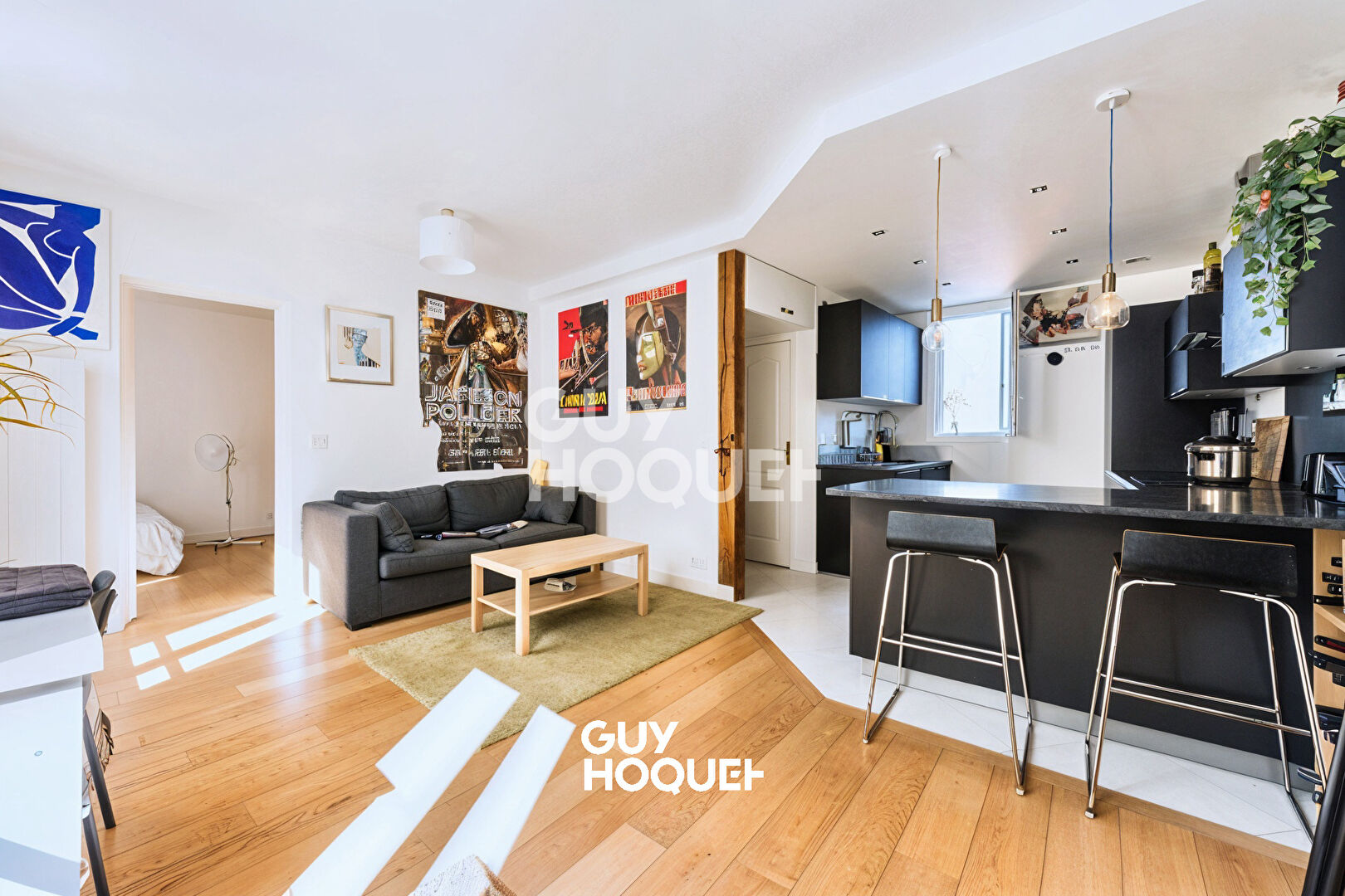 3 pièces - 54 m² - Paris 18ème