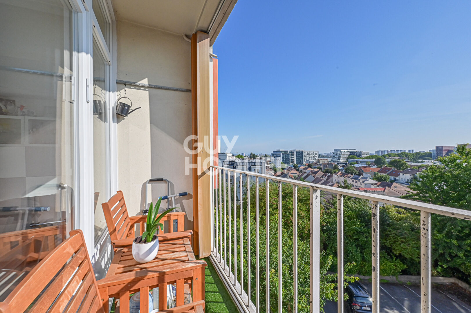 Appartement Pantin 6 pièce(s) 96.15 m² + 6, 39  m² de balcons
