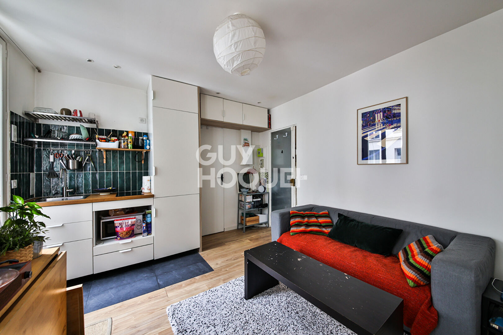 Appartement Paris 1 pièce(s) 20.55 m2
