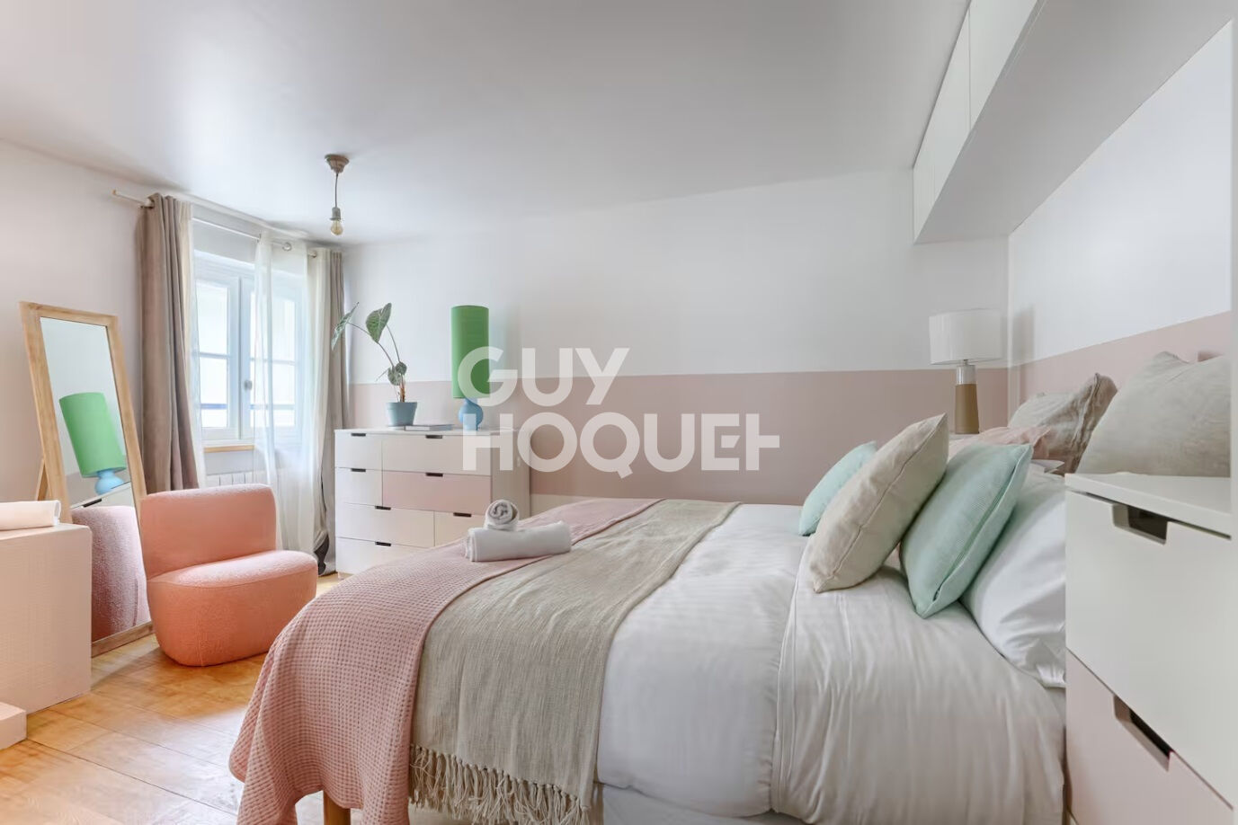 Appartement Paris 3 pièce(s) 55 m2