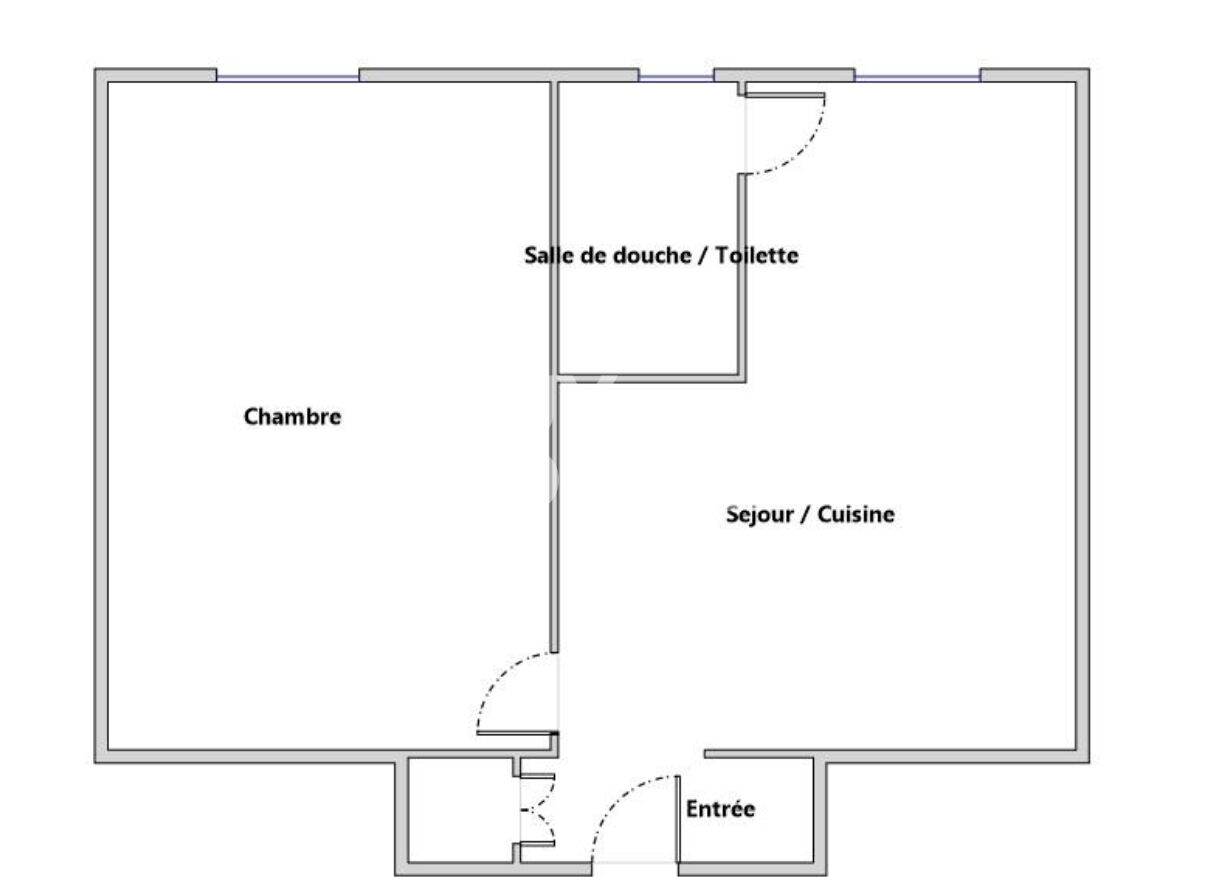 Appartement 2 Pièce(s) 32.07 m2 au Calme