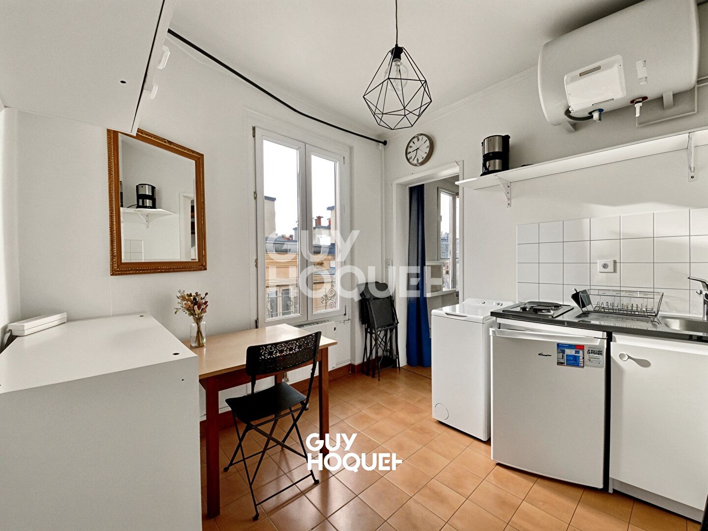 2 pièces / T1bis - 19 m² - 5ème et dernier étage