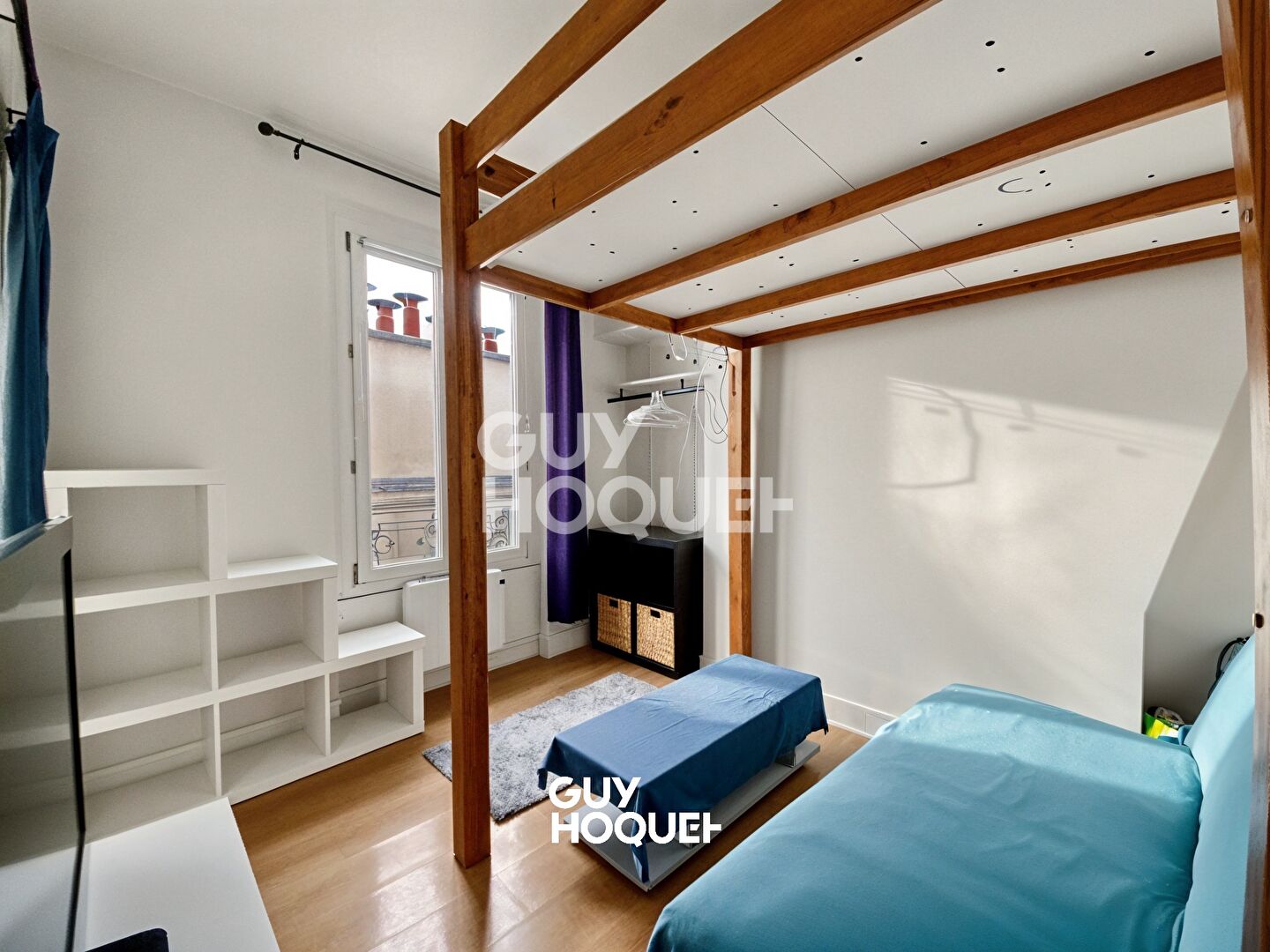 2 pièces / T1bis - 19 m² - 5ème et dernier étage