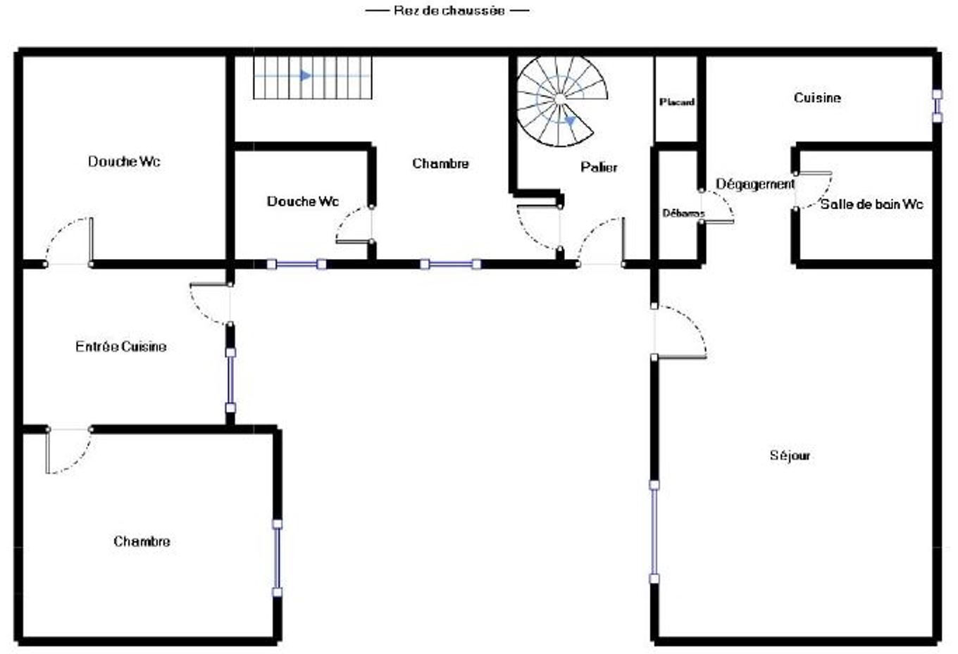 Maison à Pantin 6 pièces de 114 m²