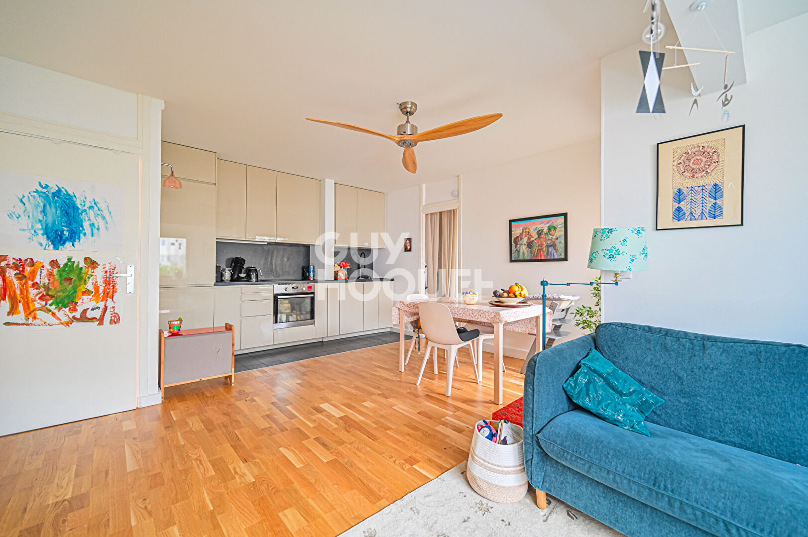 Appartement Pantin 3 pièce(s) 60 m2