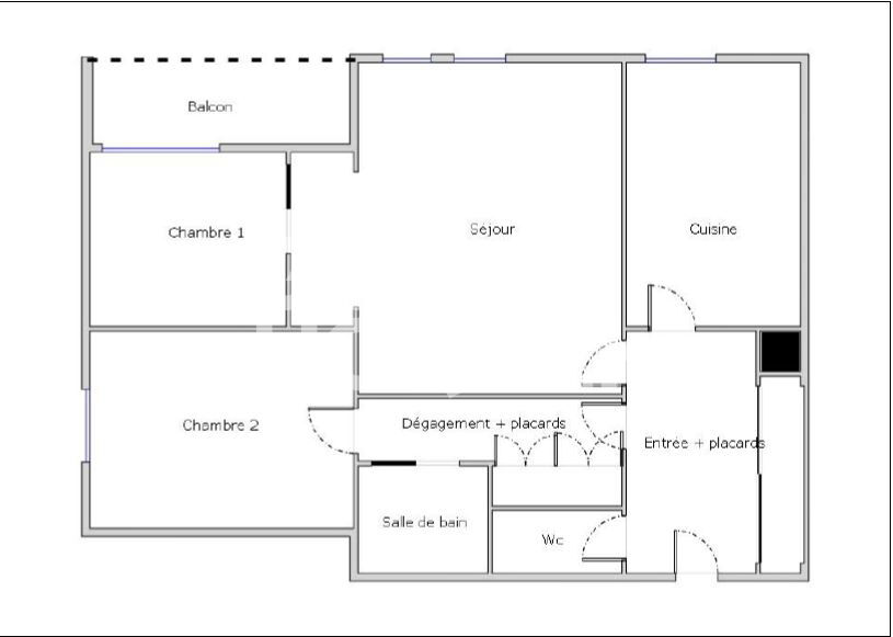 3 pièces - 67m² - Eglise de Pantin