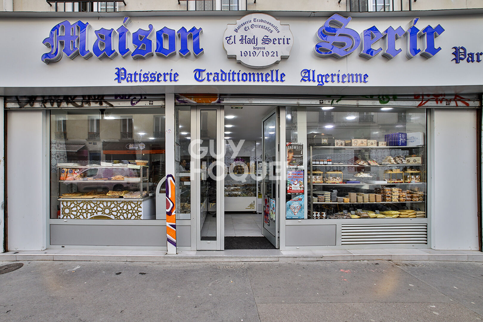 Local commercial Boulangerie Paris 6 pièce(s) 147.48 m2