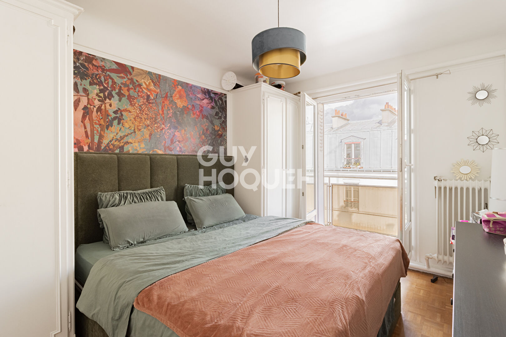 Appartement Paris 4 pièces 73.50 m2 - Carré Versigny  - Balcon