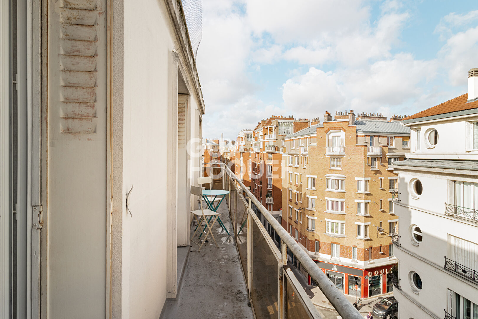 Appartement Paris 4 pièces 73.50 m2 - Carré Versigny  - Balcon