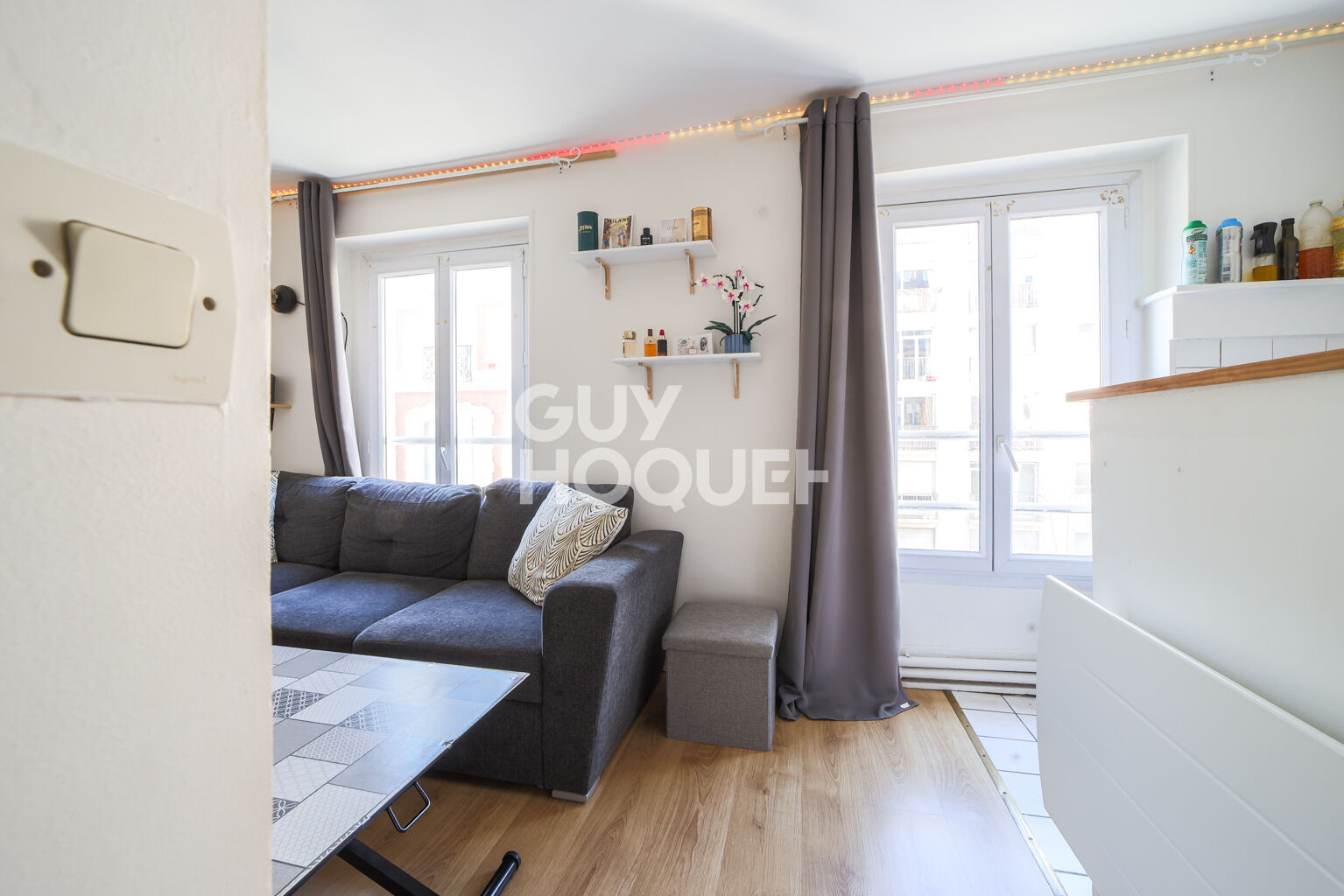 Paris 11 - République/Oberkampf - 19m² vendu loué -Rentabilité 5%