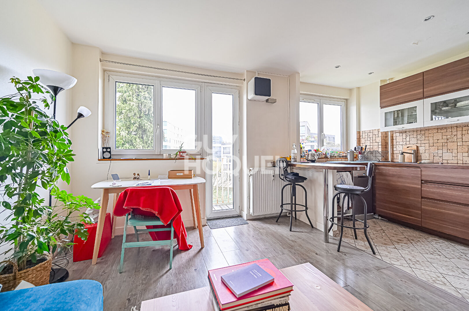 PANTIN Triangle d'or - 2P Vue Canal - 2 Balcons - Métro L5 5 min