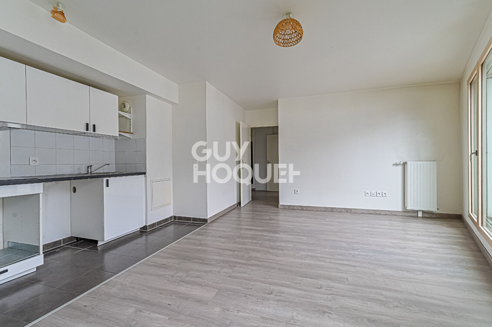 2 pièces avec balcon / 45.48 m²