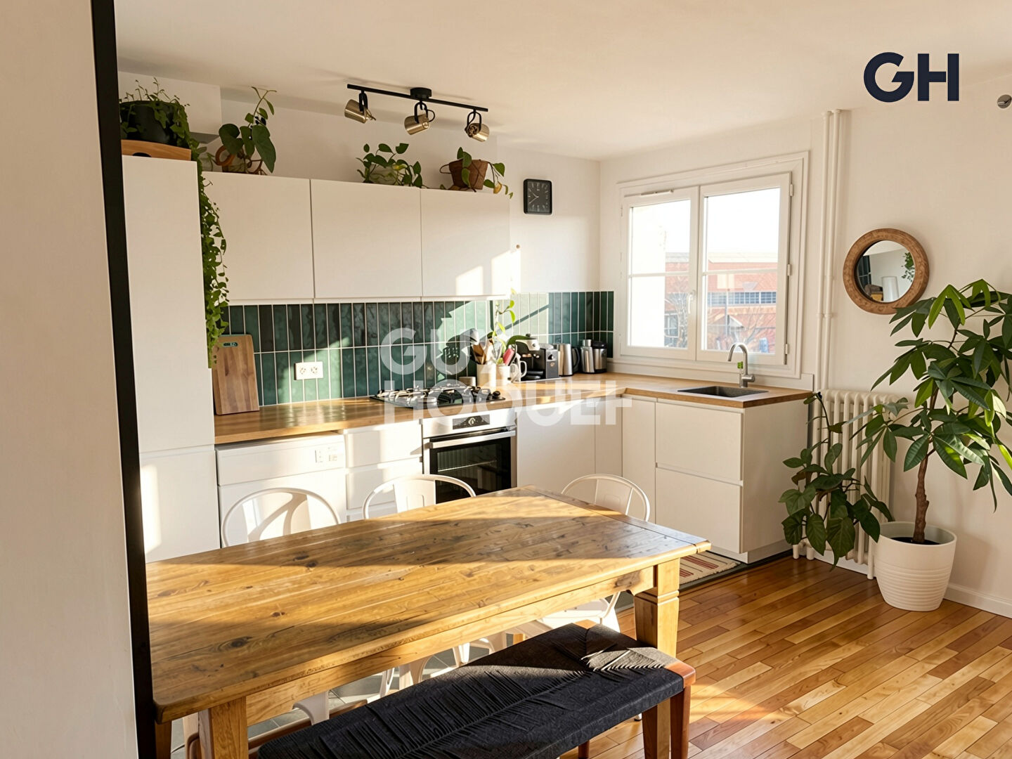 Traversant lumineux vue Canal - 49m² Pantin
