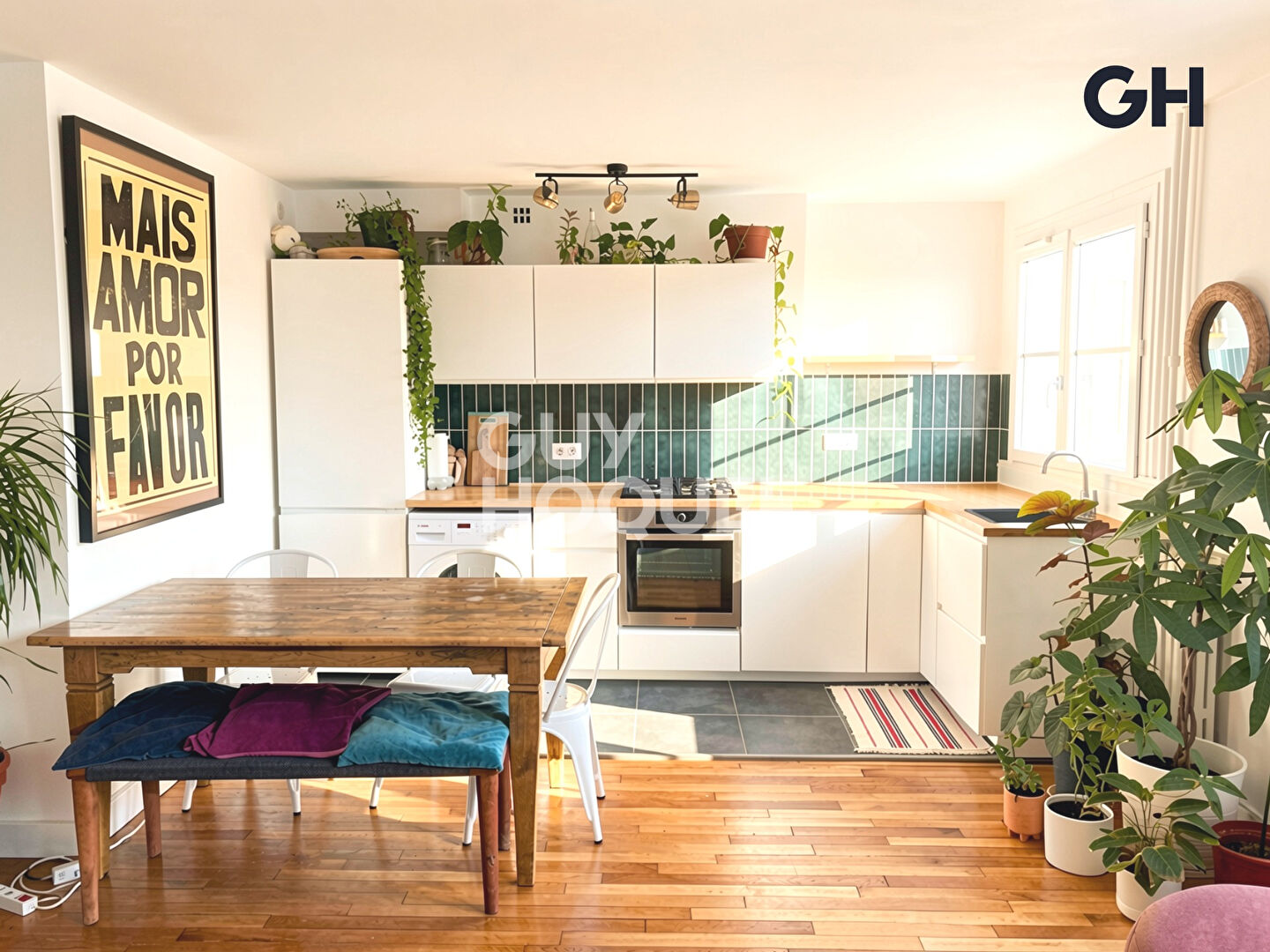 Traversant lumineux vue Canal - 49m² Pantin