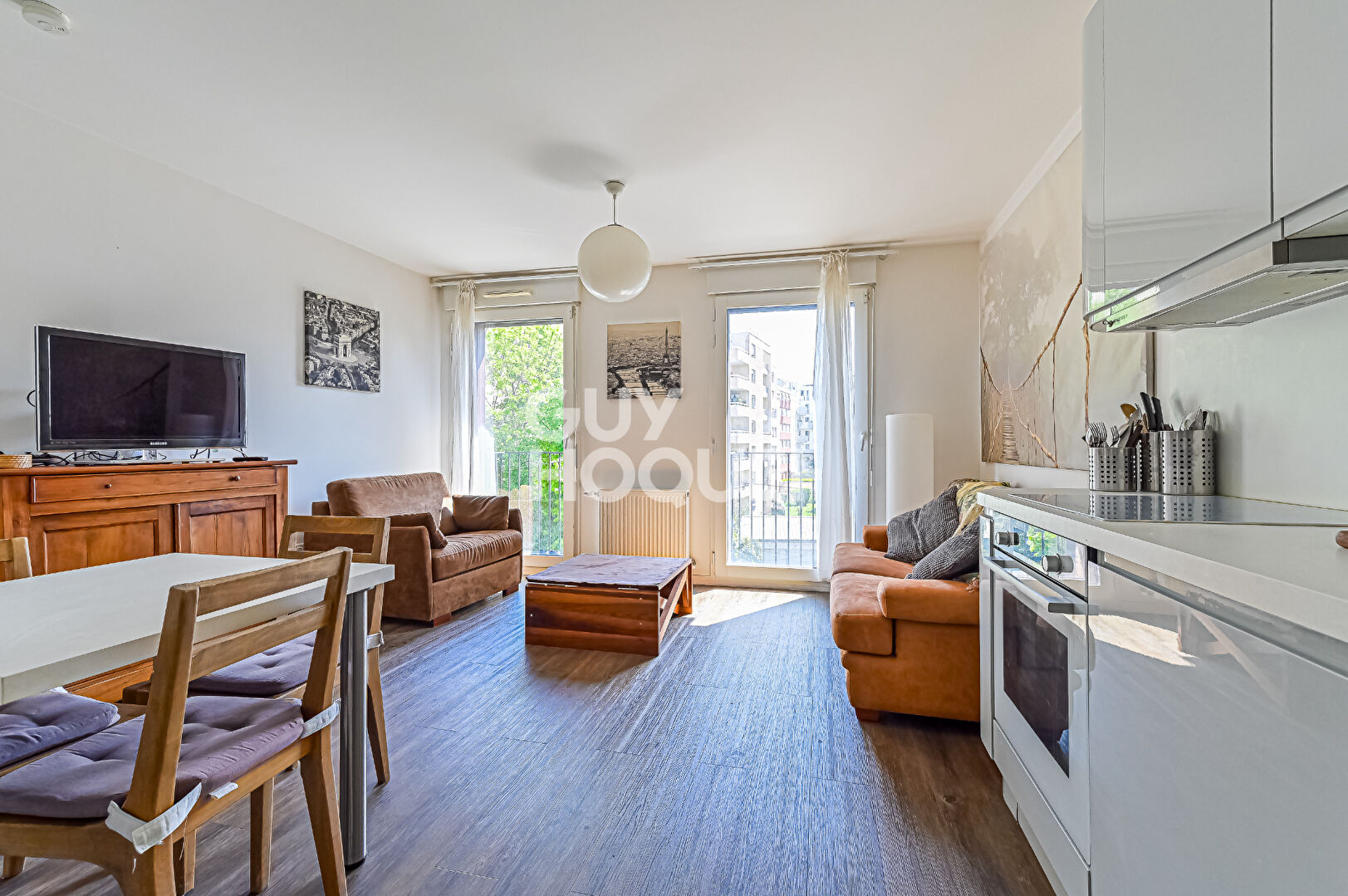 Appartement Pantin 2 pièce(s) 39 m2