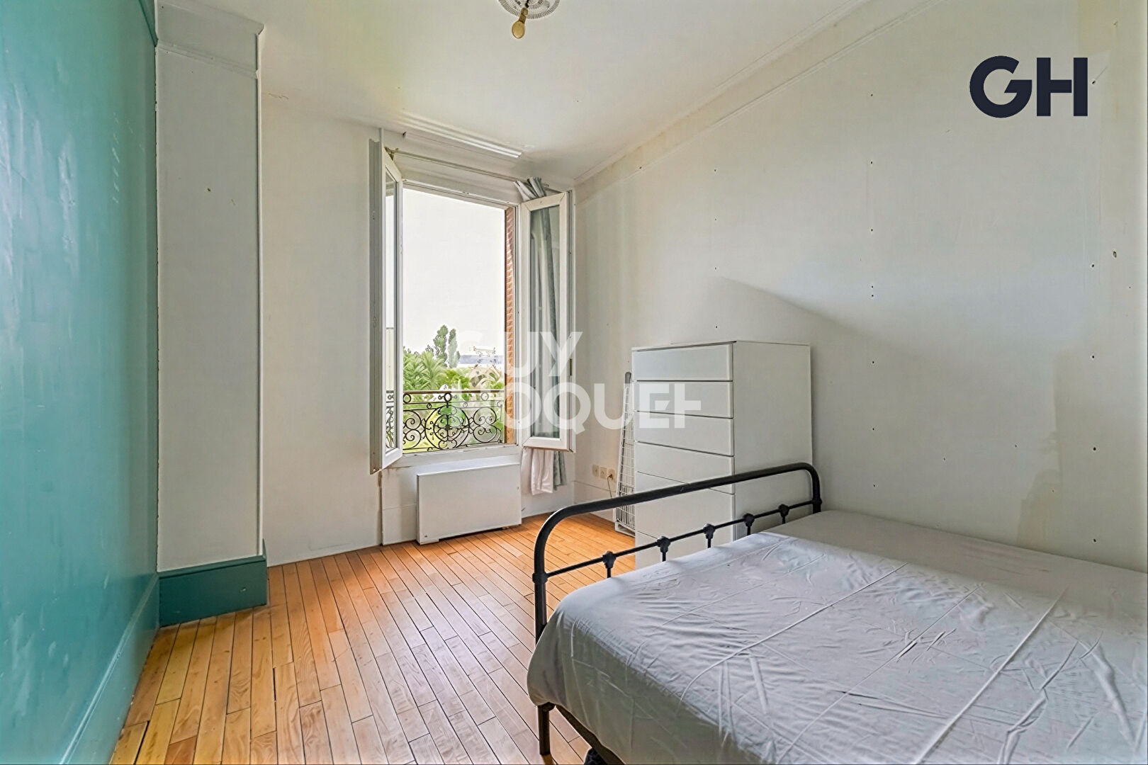 2 pièces traversant de 43 m²