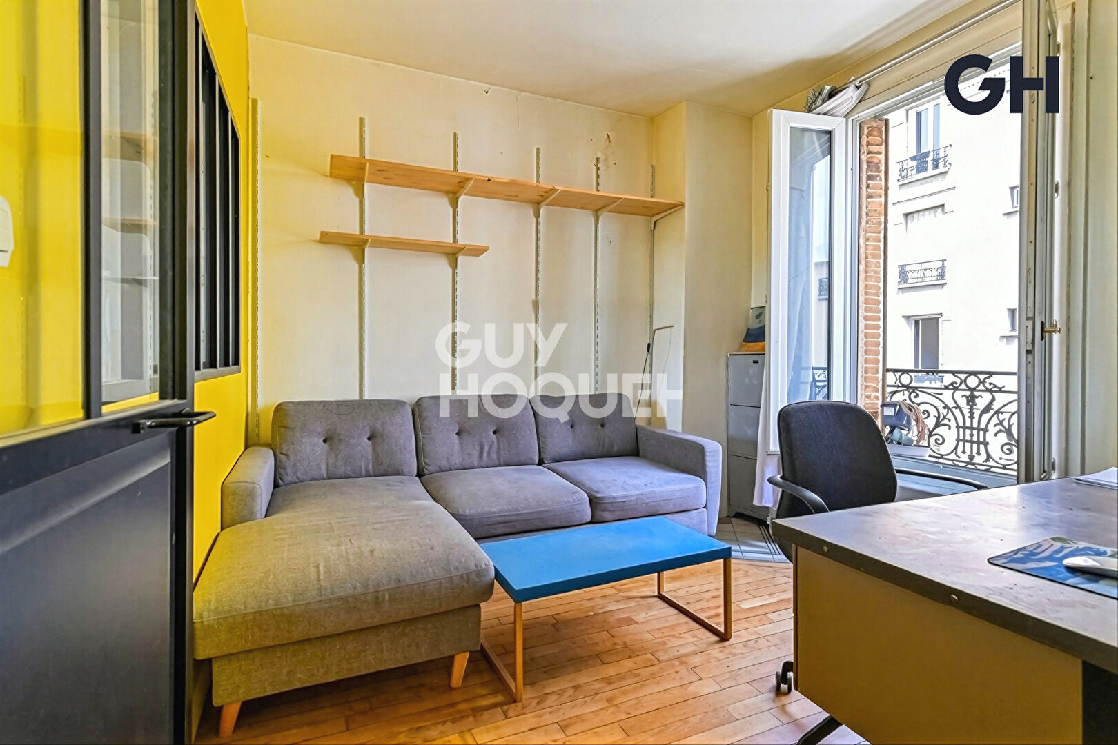 2 pièces traversant de 43 m²