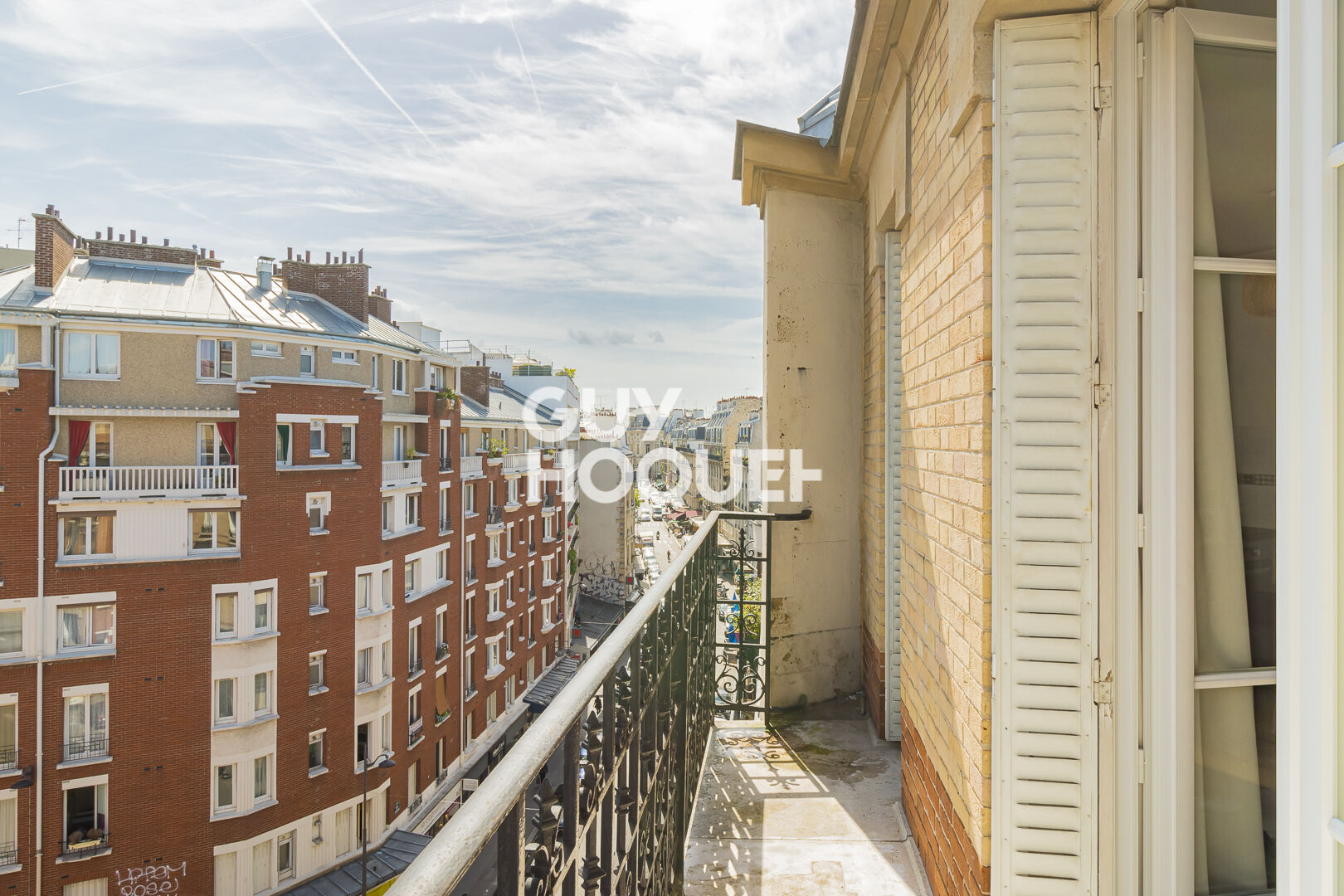 Studio Lumineux avec Balcon et Vue Dégagée - Rue du Poteau