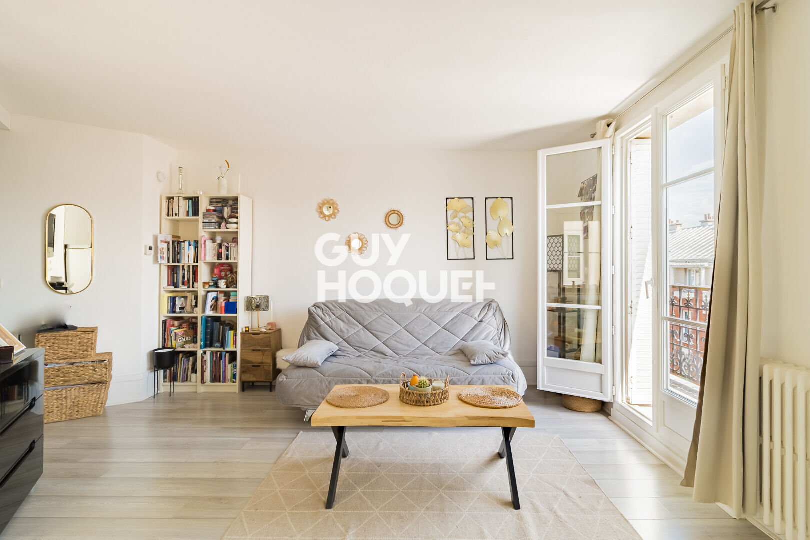 Studio Lumineux avec Balcon et Vue Dégagée - Rue du Poteau