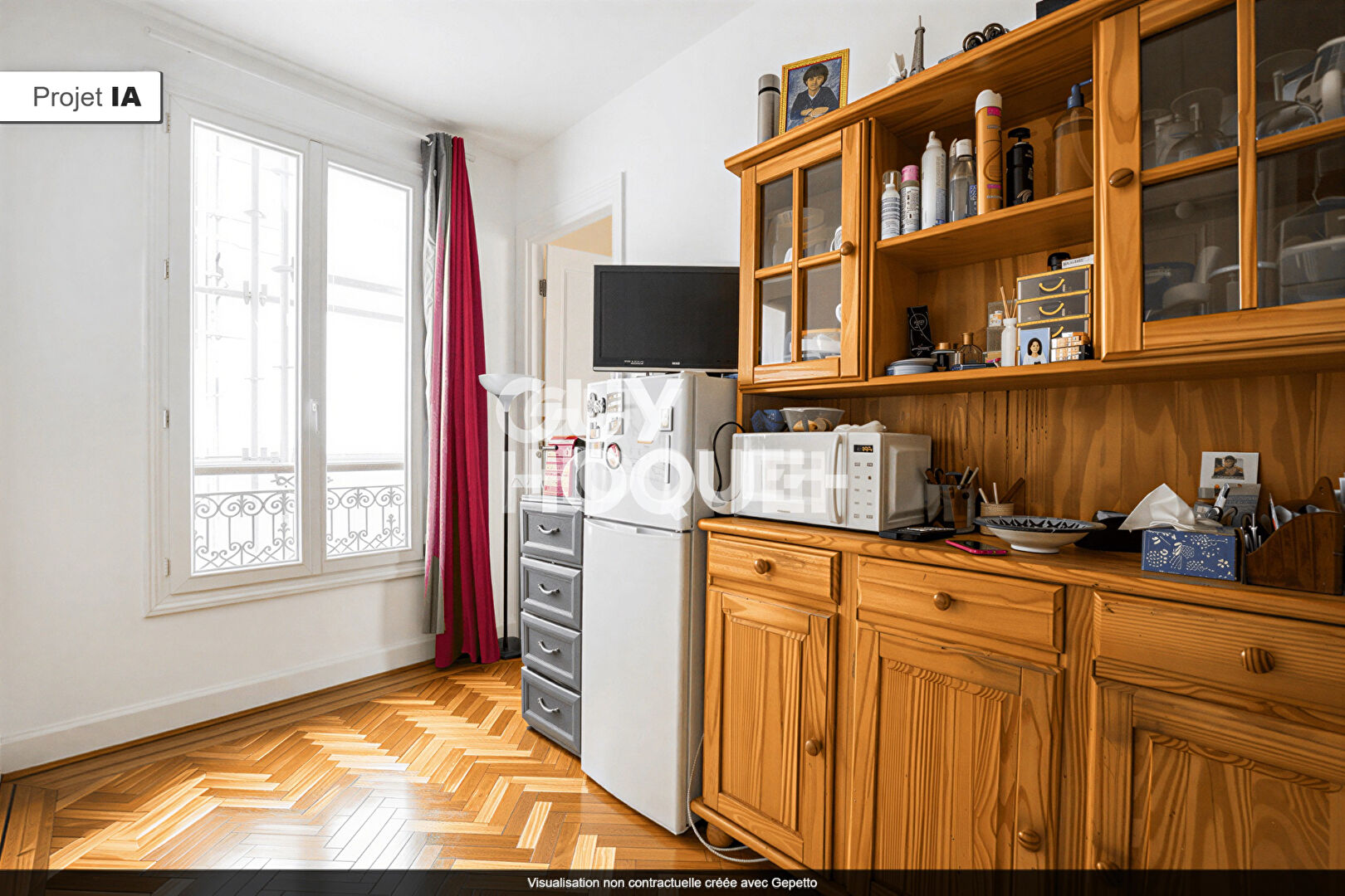 Appartement Paris 2 pièce(s) 21.75 m2
