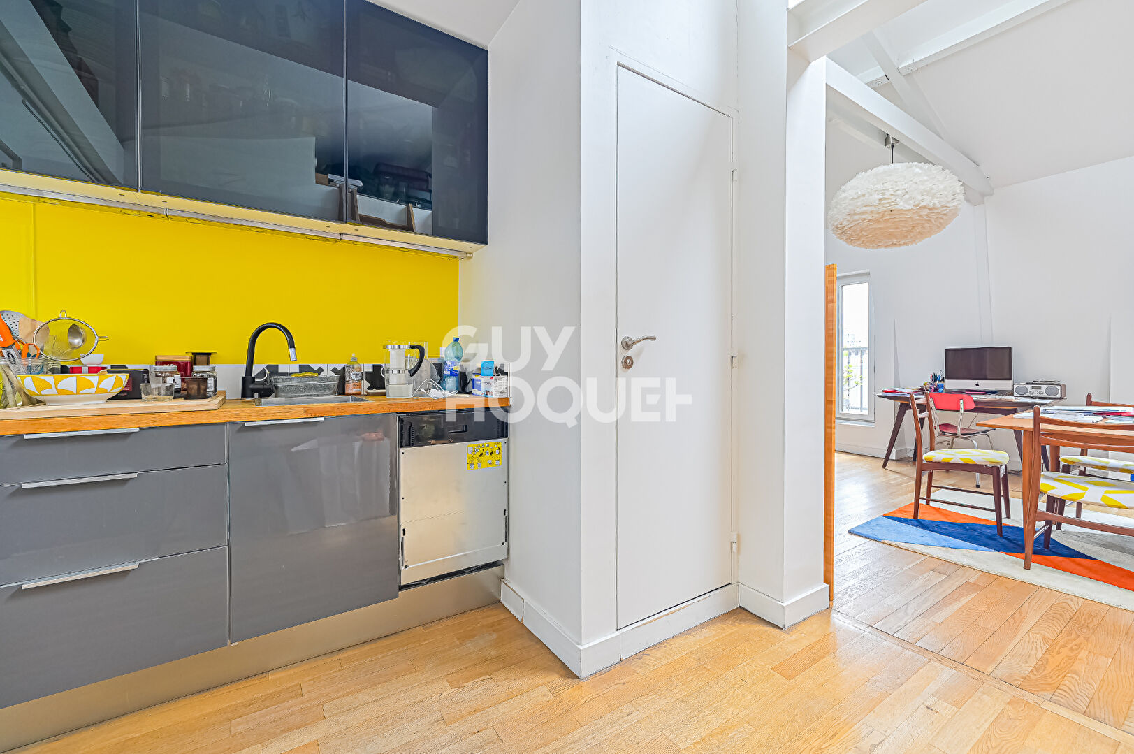 Bien d'exception / Appartement de 67 m² avec hauteur cathédrale de 3m60