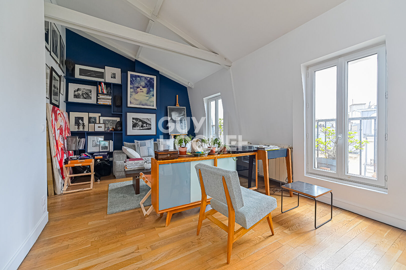 Bien d'exception / Appartement de 67 m² avec hauteur cathédrale de 3m60