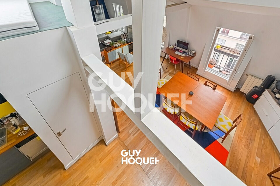 Bien d'exception / Appartement de 67 m² avec hauteur cathédrale de 3m60