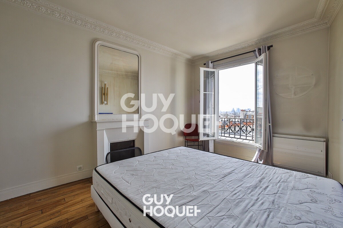 Appartement  2 pièces rue Caulaincourt