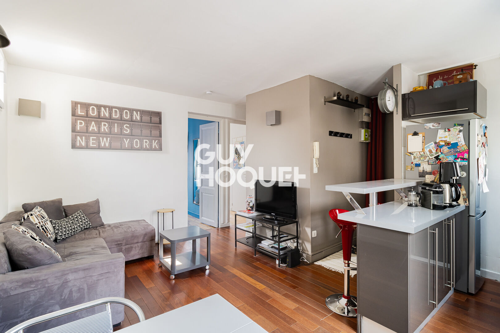 Étages élevés ? 3 pièces ? 43 m²