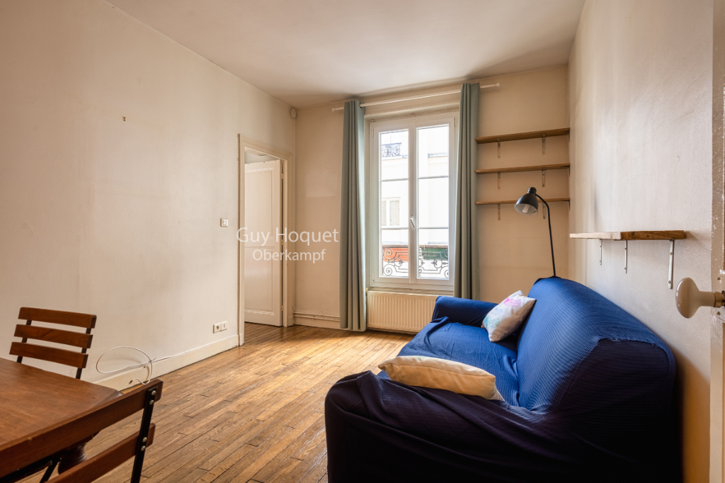 75011 Appartement 2 pièces meublé de 34.34 m2 Paris Rue des 3 Bornes