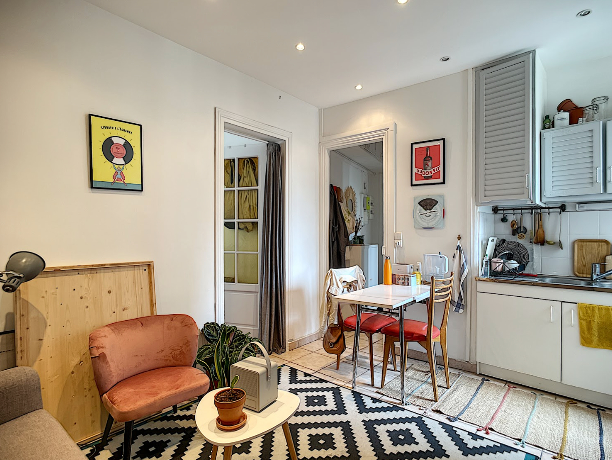 Appartement Paris 3 pièce(s) - Paris 11 - 40 m2